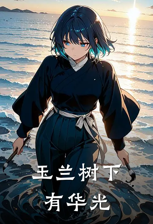 玉兰树下有华光