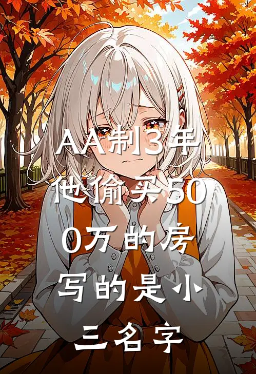 AA制3年他偷买500万的房，写的是小三名字(陈霄赵薇薇)最新小说_免费阅读完整版小说AA制3年他偷买500万的房，写的是小三名字(陈霄赵薇薇)