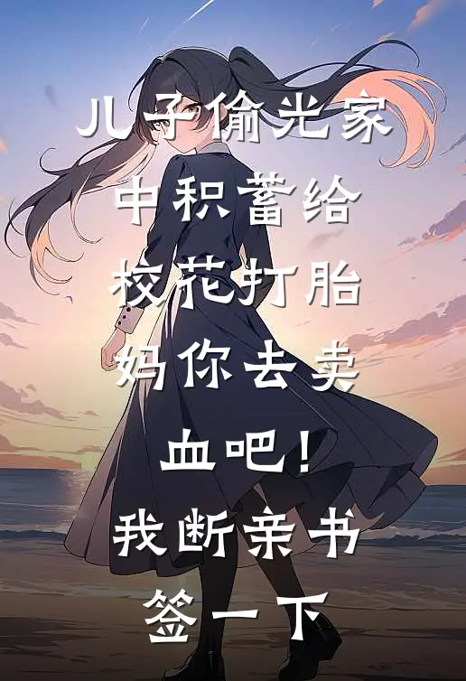 儿子偷光家中积蓄给校花打胎：妈你去卖血吧！我：断亲书签一下(李强王小芳)最热门小说_全本完结小说儿子偷光家中积蓄给校花打胎：妈你去卖血吧！我：断亲书签一下(李强王小芳)