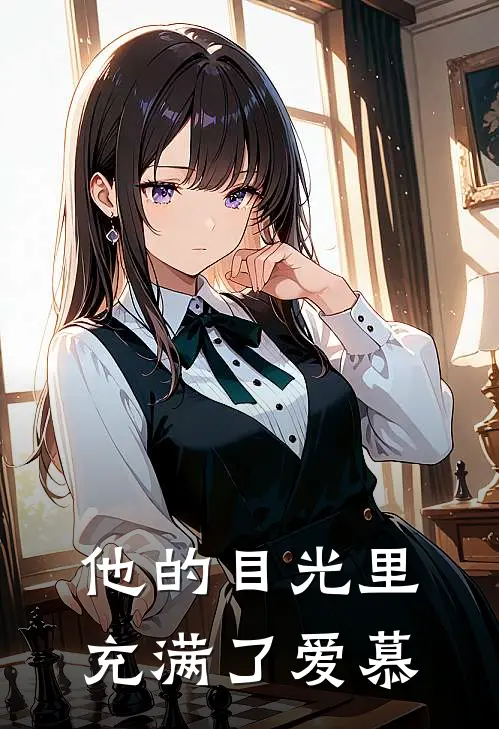 他的目光里充满了爱慕